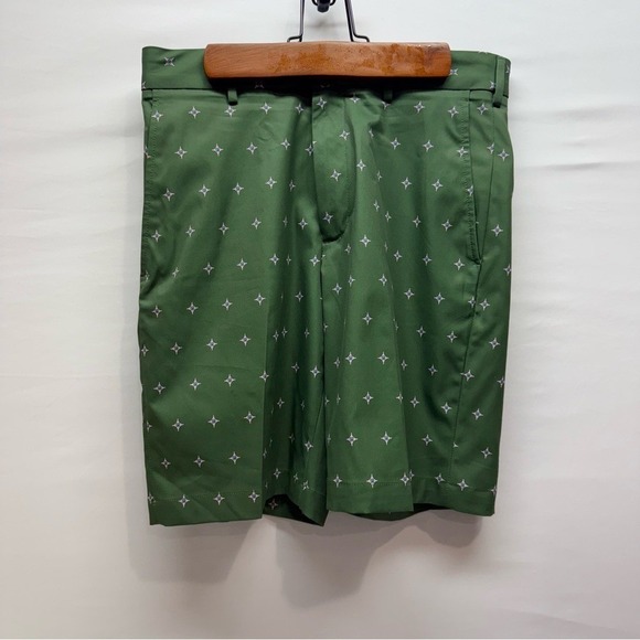 Walter Hagen Men's Perfect 11 Golf Shorts Tee Geo‎ Pattern, Forest Pine, Size 30 - Picture 5 of 10